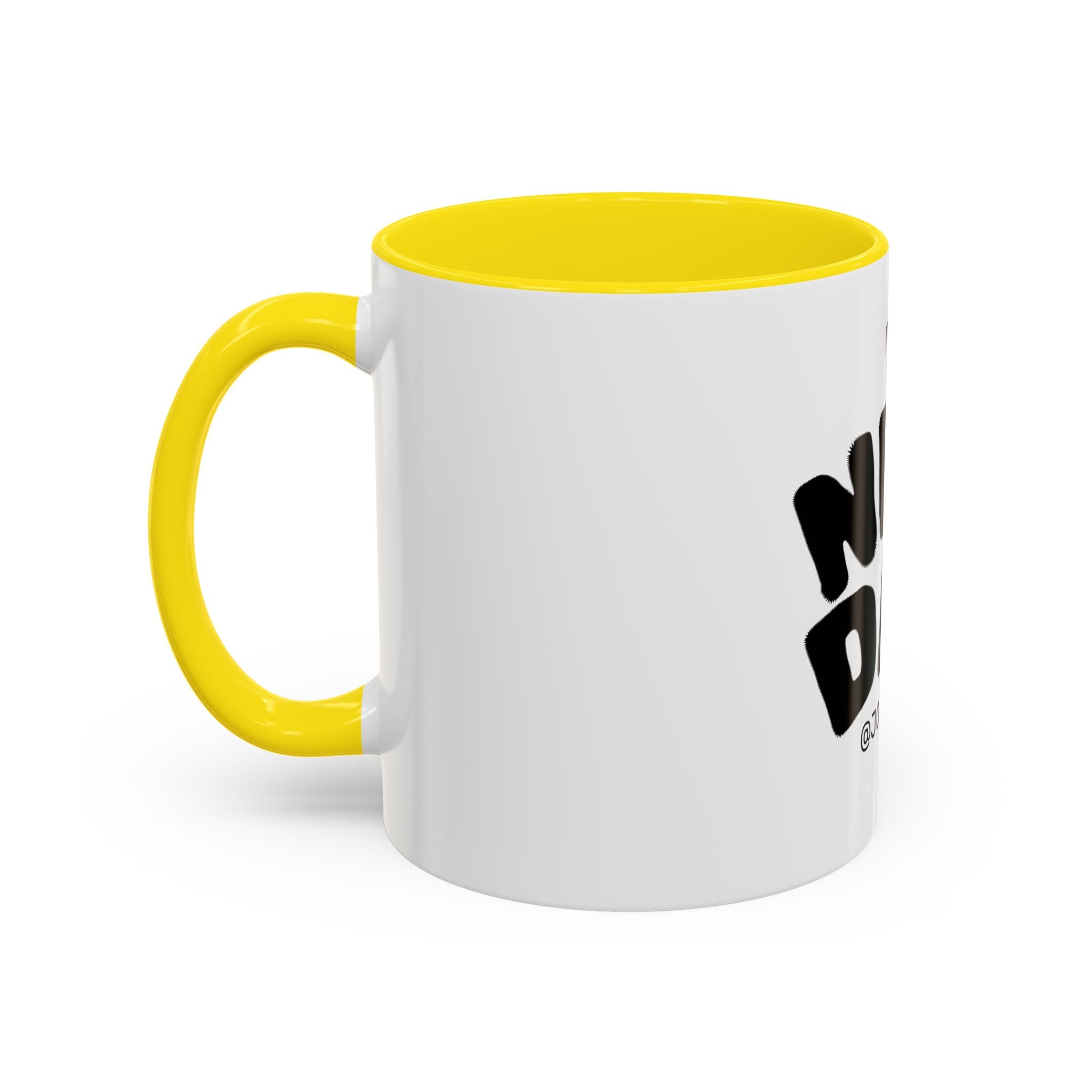 It's a New Day Accent Coffee Mug — Inspirational Ceramic Coffee Cup (11/15oz)