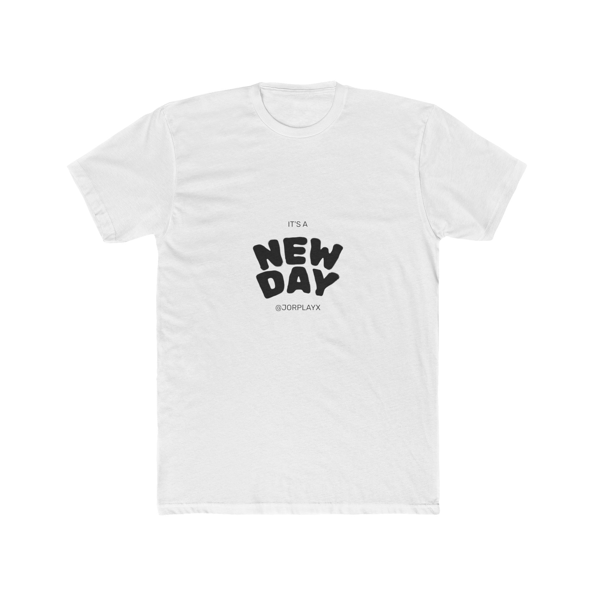 New Day Crew Tee — Inspirational Minimalist Graphic T‑Shirt