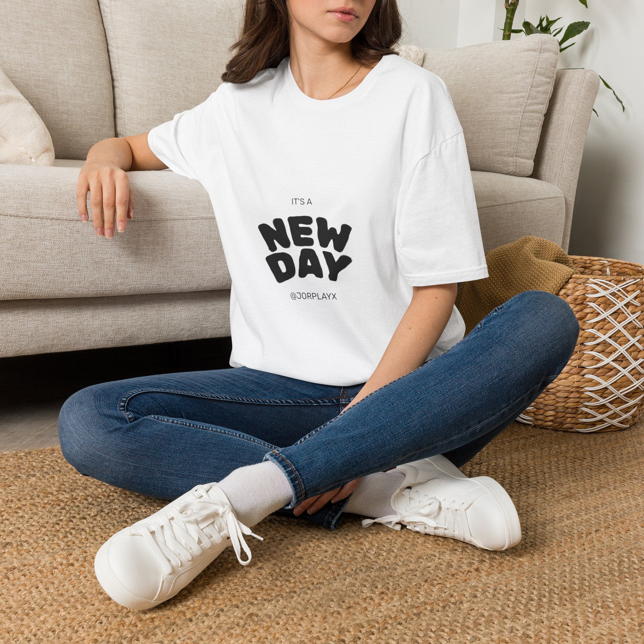 New Day Graphic T-Shirt — "It's a New Day" Inspirational Tee